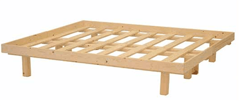 מיטה יהודית מעץ כולל מסגרת